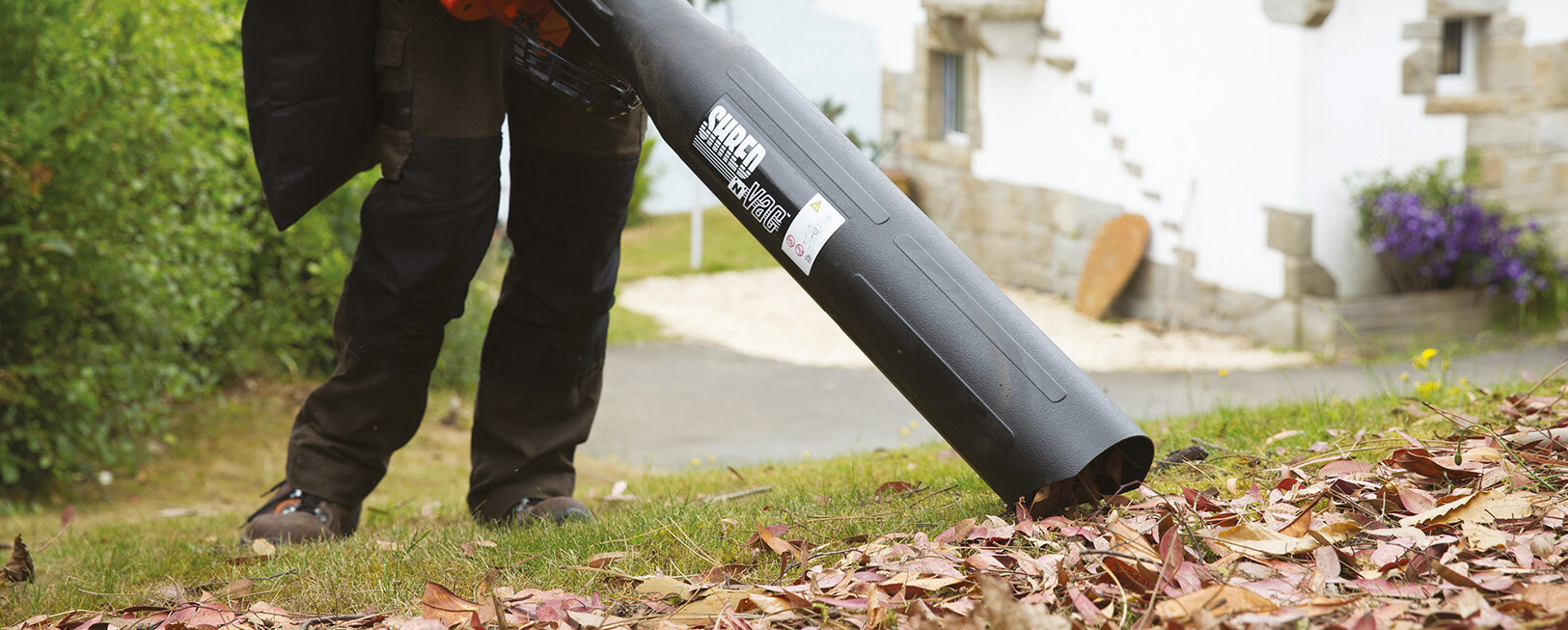 Pulizia efficiente del giardino